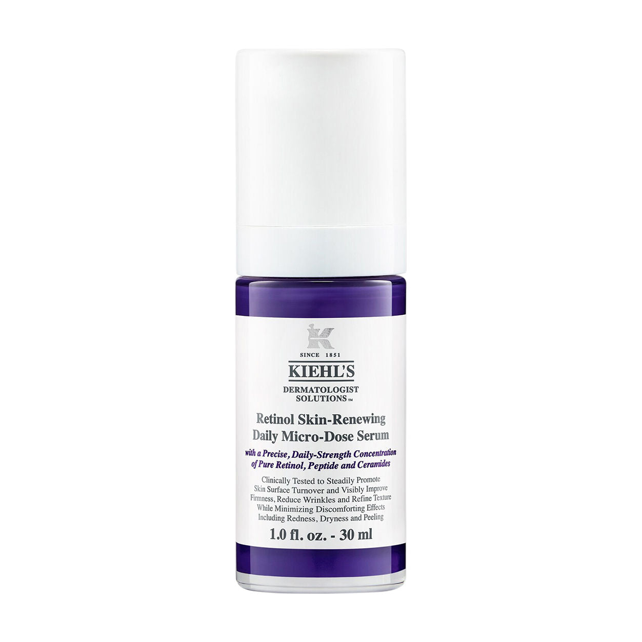 Kiehl s Kiehl's Since 1851 Micro-Dose Anti-Aging Retinol Serum With Ceramides and Peptide — سرم | بررسی و راهنمای لیلی‌ورا